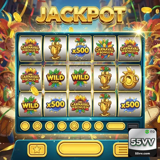 Jogador comemorando enquanto joga slots online com jackpot