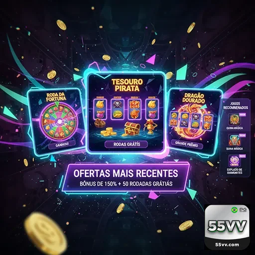 Imagem do site 55vv com destaque para a página Home, apresentando conteúdo visual relevante e identidade do 55vv.